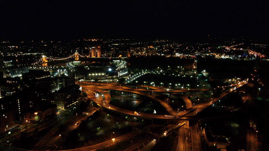 Cincinnati, Ohio Drone Footage  009 B