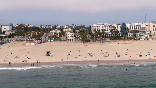 Los Angeles, California Drone Footage 003