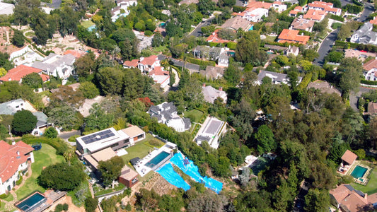 Los Angeles, California Drone Footage 005