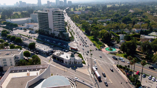 Los Angeles, California Drone Footage 007