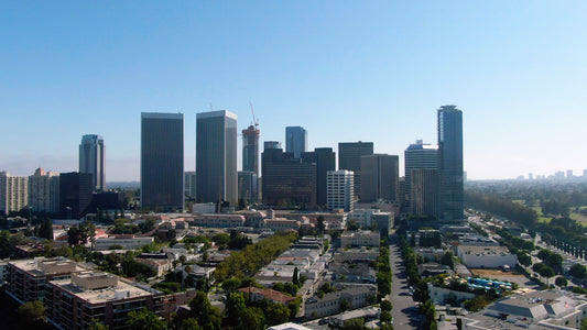 Los Angeles, California Drone Footage 008