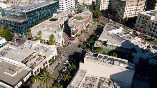 Los Angeles, California Drone Footage 009