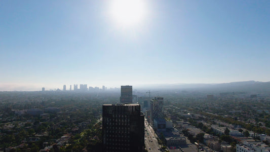 Los Angeles, California Drone Footage 015 B