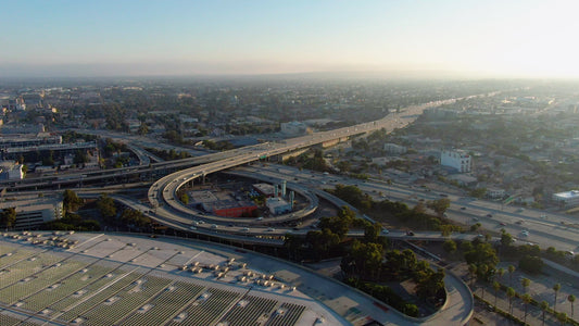 Los Angeles, California Drone Footage 017