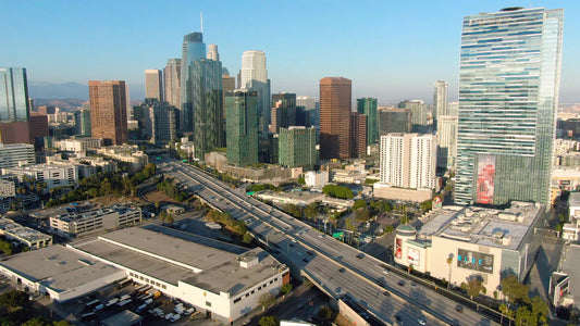 Los Angeles, California Drone Footage 018