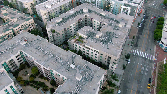 Los Angeles, California Drone Footage 020