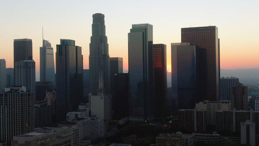 Los Angeles, California Drone Footage 021
