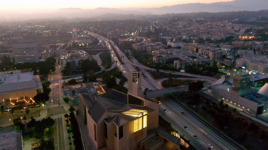 Los Angeles, California Drone Footage 022