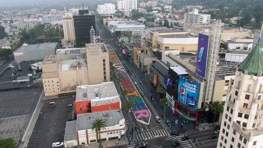Los Angeles, California Drone Footage  023