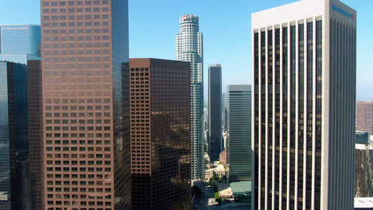 Los Angeles, California Drone Footage 025