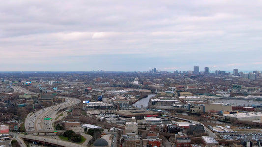 Chicago, Illinois Drone Footage 003
