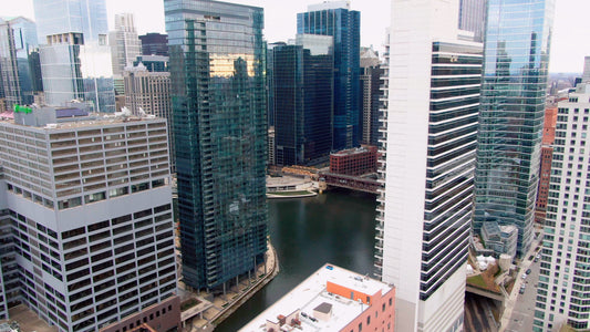 Chicago, Illinois Drone Footage 005