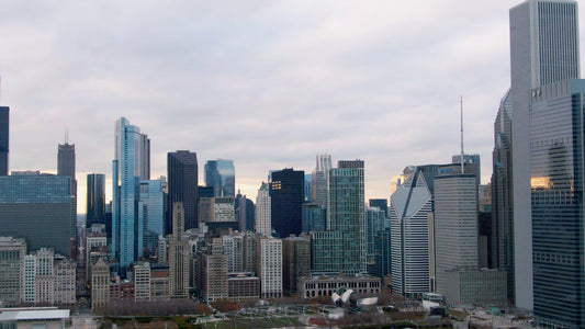 Chicago, Illinois Drone Footage 006