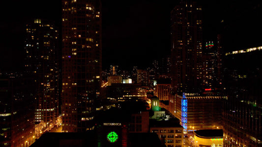 Chicago, Illinois Drone Footage 009
