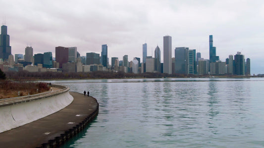 Chicago, Illinois Drone Footage 017
