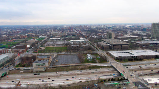 Chicago, Illinois Drone Footage 020