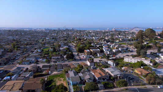 San Diego, California Drone Footage  0306