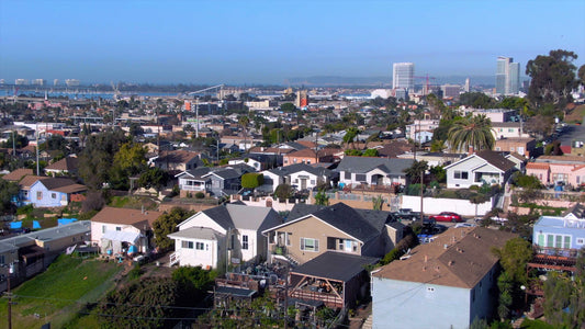 San Diego, California Drone Footage 0307