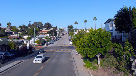 San Diego, California Drone Footage 0309
