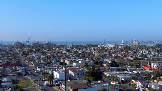 San Diego, California Drone Footage 0312
