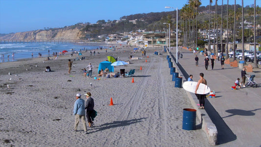 San Diego, California Drone Footage  0344