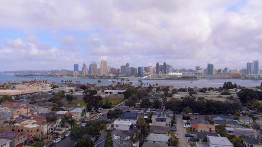 San Diego, California Drone Footage  0414