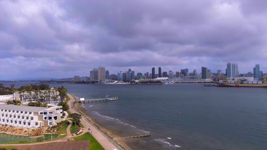 San Diego, California Drone Footage  0422