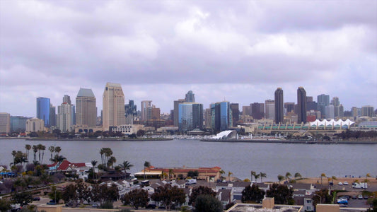 San Diego, California Drone Footage  0425