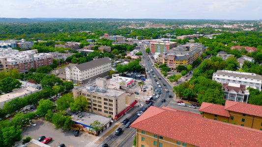 Austin, Texas Drone Footage 496