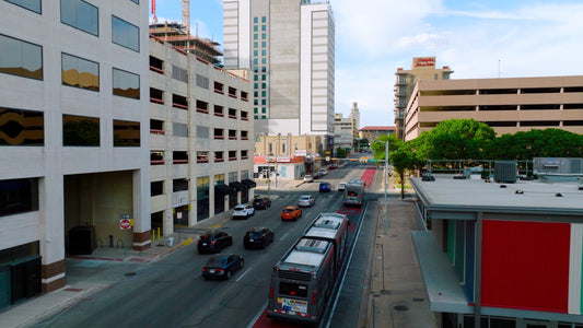 Austin, Texas Drone Footage 542