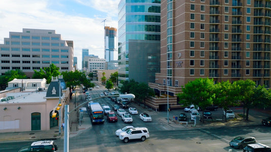 Austin, Texas Drone Footage 543