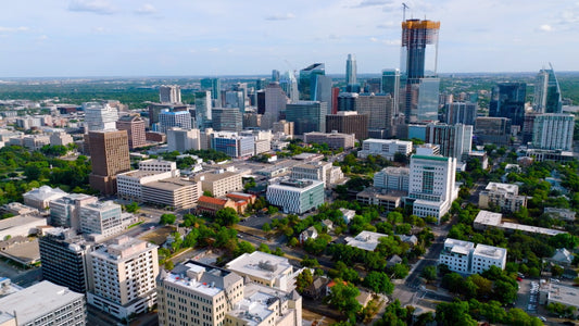 Austin, Texas Drone Footage 549