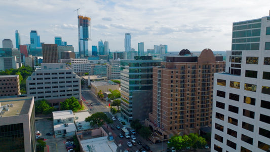 Austin, Texas Drone Footage 553