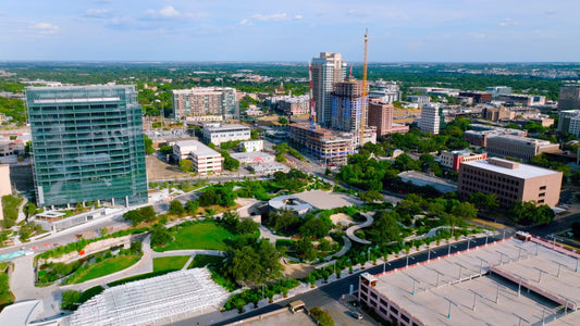 Austin, Texas Drone Footage 554