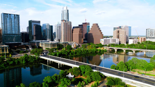 Austin, Texas Drone Footage 562