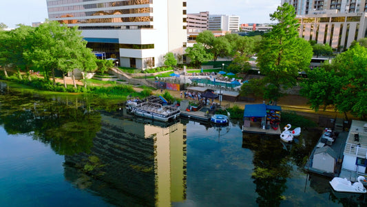 Austin, Texas Drone Footage 563