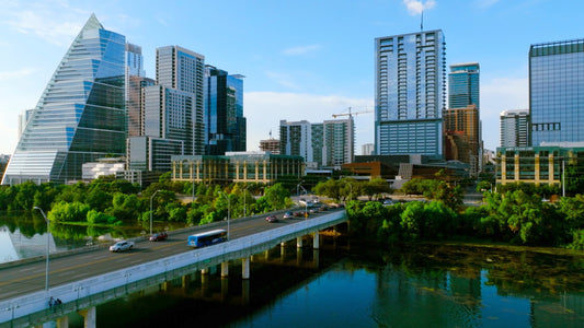 Austin, Texas Drone Footage 567