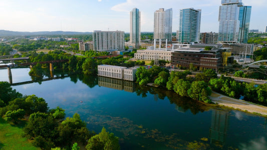 Austin, Texas Drone Footage 569