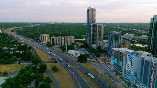 Austin, Texas Drone Footage 598