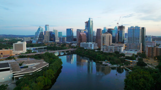 Austin, Texas Drone Footage 632