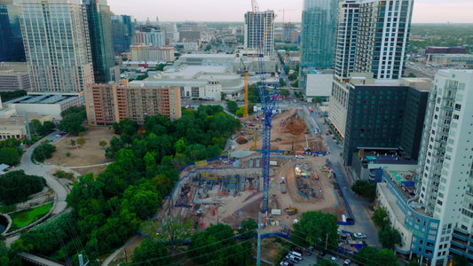 Austin, Texas Drone Footage 641