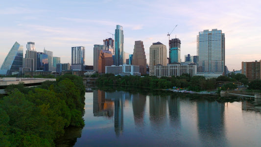 Austin, Texas Drone Footage 642