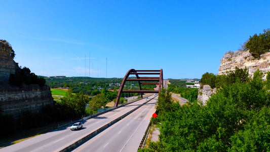 Austin, Texas Drone Footage 722