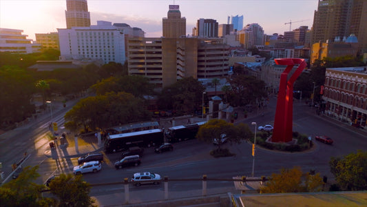 San Antonio, Texas Drone Footage 903