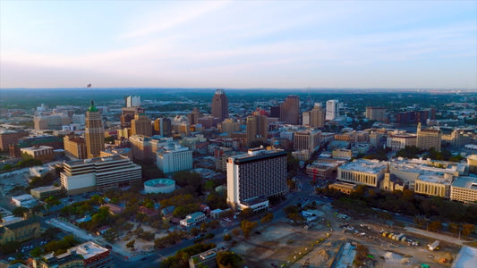San Antonio, Texas Drone Footage 909