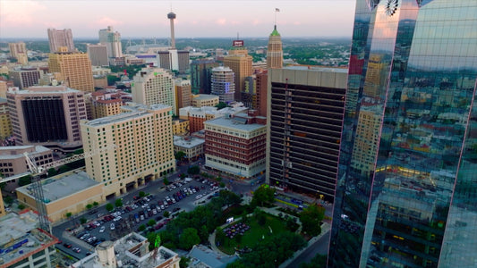 San Antonio, Texas Drone Footage 916