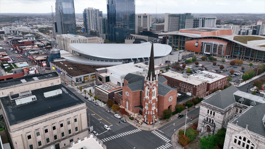 Nashville, Tennessee Drone Footage 006