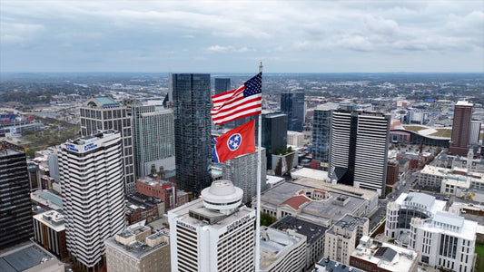 Nashville, Tennessee Drone Footage 041