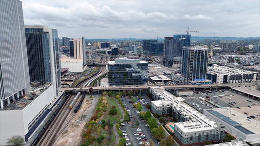 Nashville, Tennessee Drone Footage 046