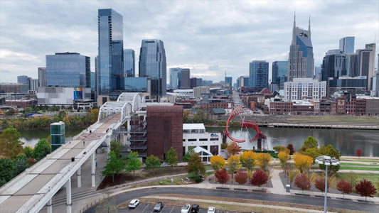 Nashville, Tennessee Drone Footage 048
